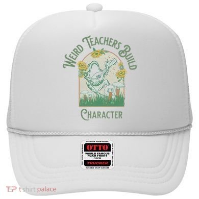 Frog Teacher Weird Teachers Build Character Hat