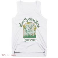 Frog Teacher Weird Teachers Build Character Tank Top thumb 0