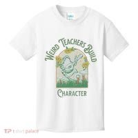 Frog Teacher Weird Teachers Build Character Kids T-Shirt thumb 0