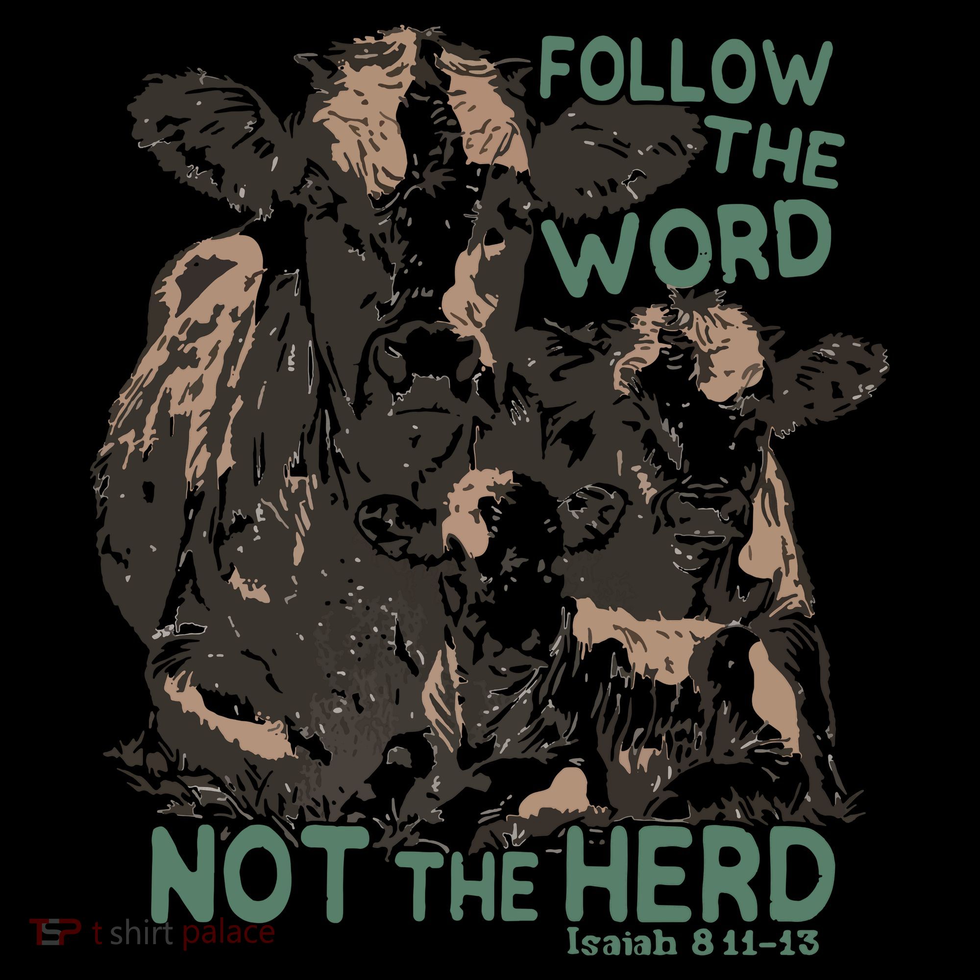 Follow The Word Not The Herd Coaster