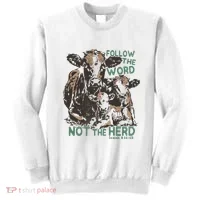 Follow The Word Not The Herd Sweatshirt thumb 0