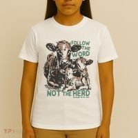 Follow The Word Not The Herd T-Shirt thumb 4