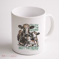 Follow The Word Not The Herd Coffee Mug thumb 1