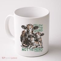 Follow The Word Not The Herd Coffee Mug thumb 0