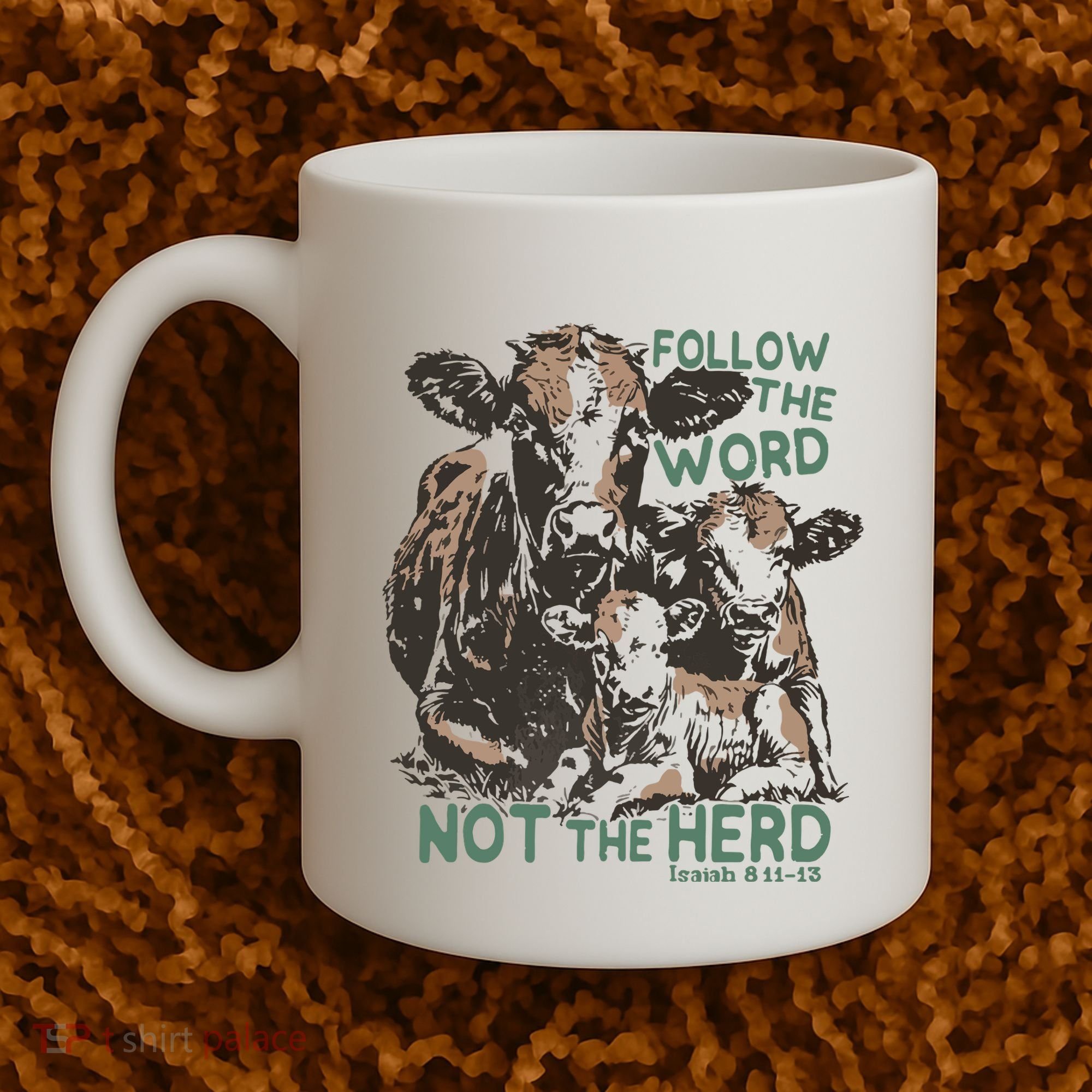 Follow The Word Not The Herd Coffee Mug