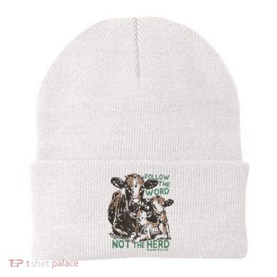 Follow The Word Not The Herd Beanie