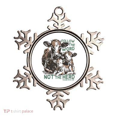 Follow The Word Not The Herd Ornament