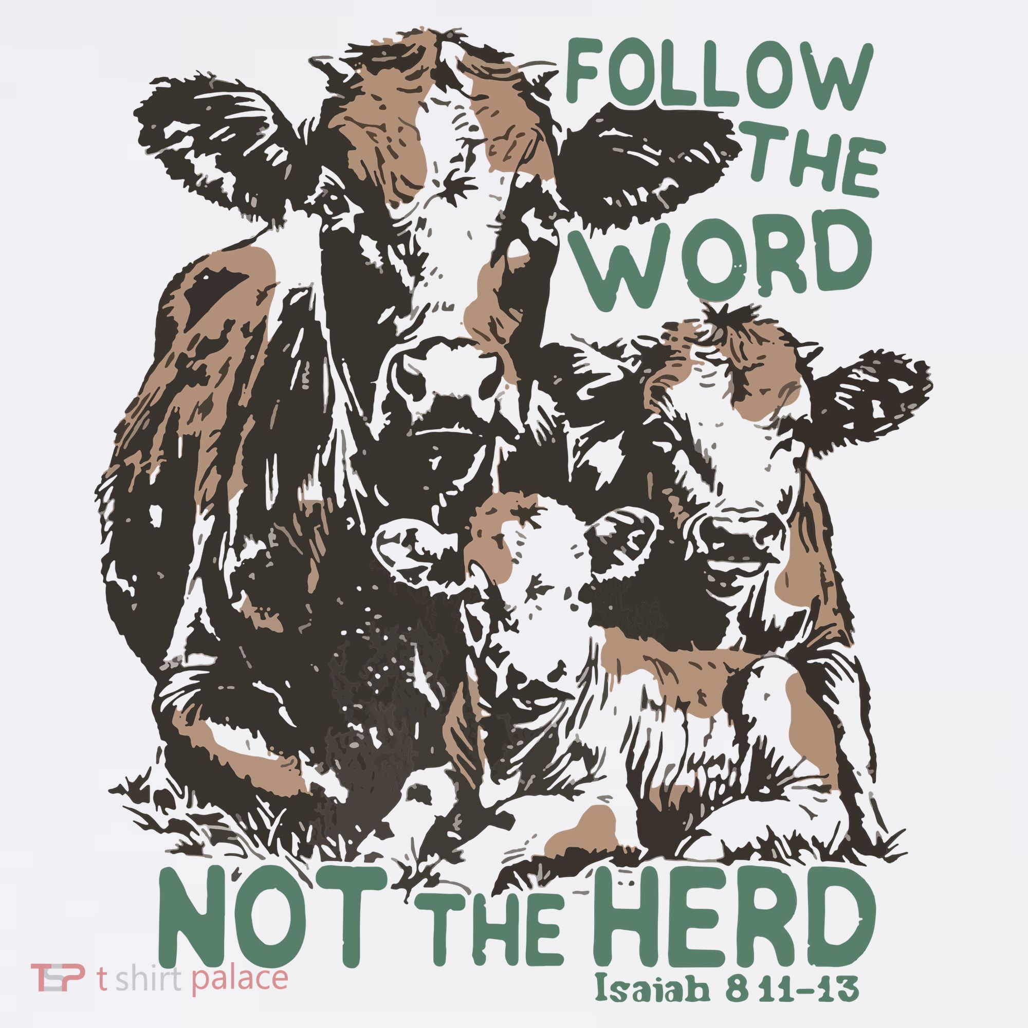 Follow The Word Not The Herd Baby Bodysuit