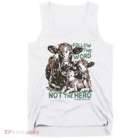 Follow The Word Not The Herd Tank Top thumb 0