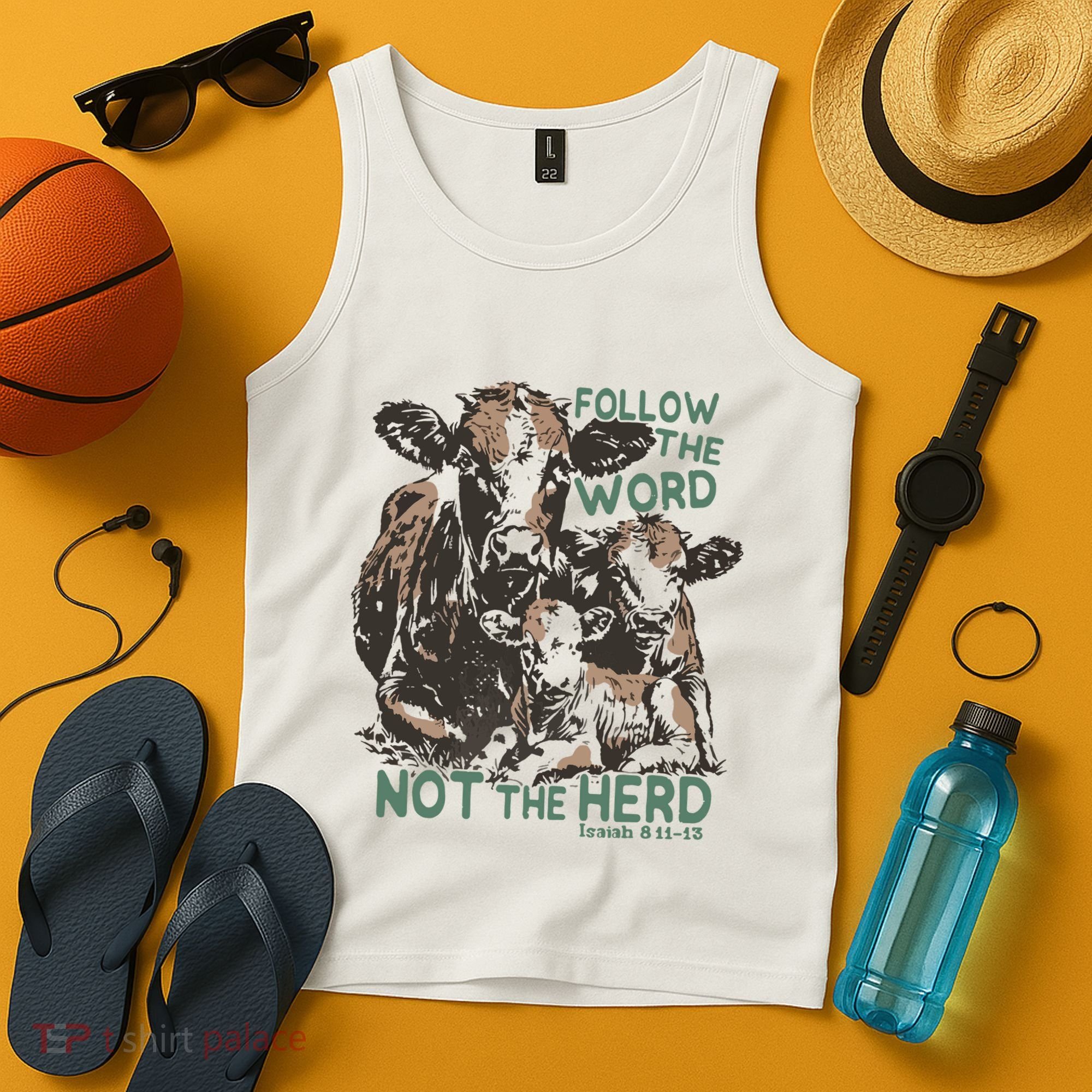 Follow The Word Not The Herd Tank Top