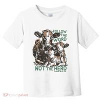 Follow The Word Not The Herd Toddler T-Shirt thumb 0