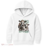 Follow The Word Not The Herd Kids Hoodie thumb 0