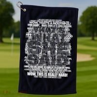 Funny That's What She Said Golf Towel thumb 1