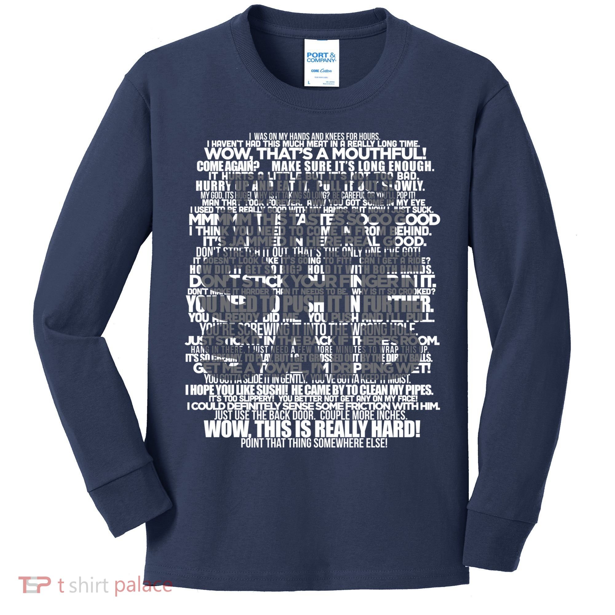 Funny That's What She Said Kids Long Sleeve Shirt