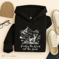 Follow The Word Not The Herd Hoodie thumb 4