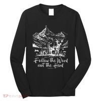 Follow The Word Not The Herd Long Sleeve Shirt thumb 0