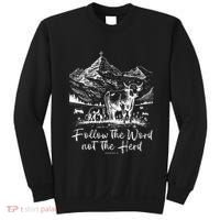 Follow The Word Not The Herd Sweatshirt thumb 0