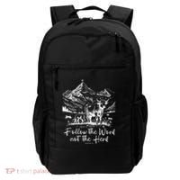 Follow The Word Not The Herd Backpack thumb 0