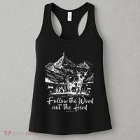 Follow The Word Not The Herd Women's Tank Top thumb 3