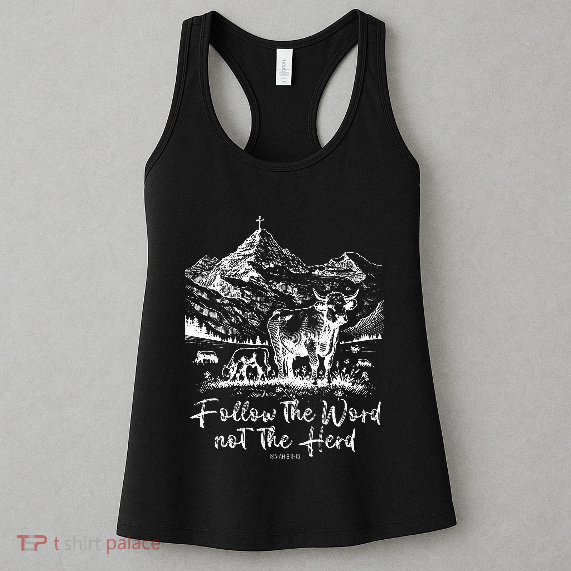 Follow The Word Not The Herd Women's Tank Top