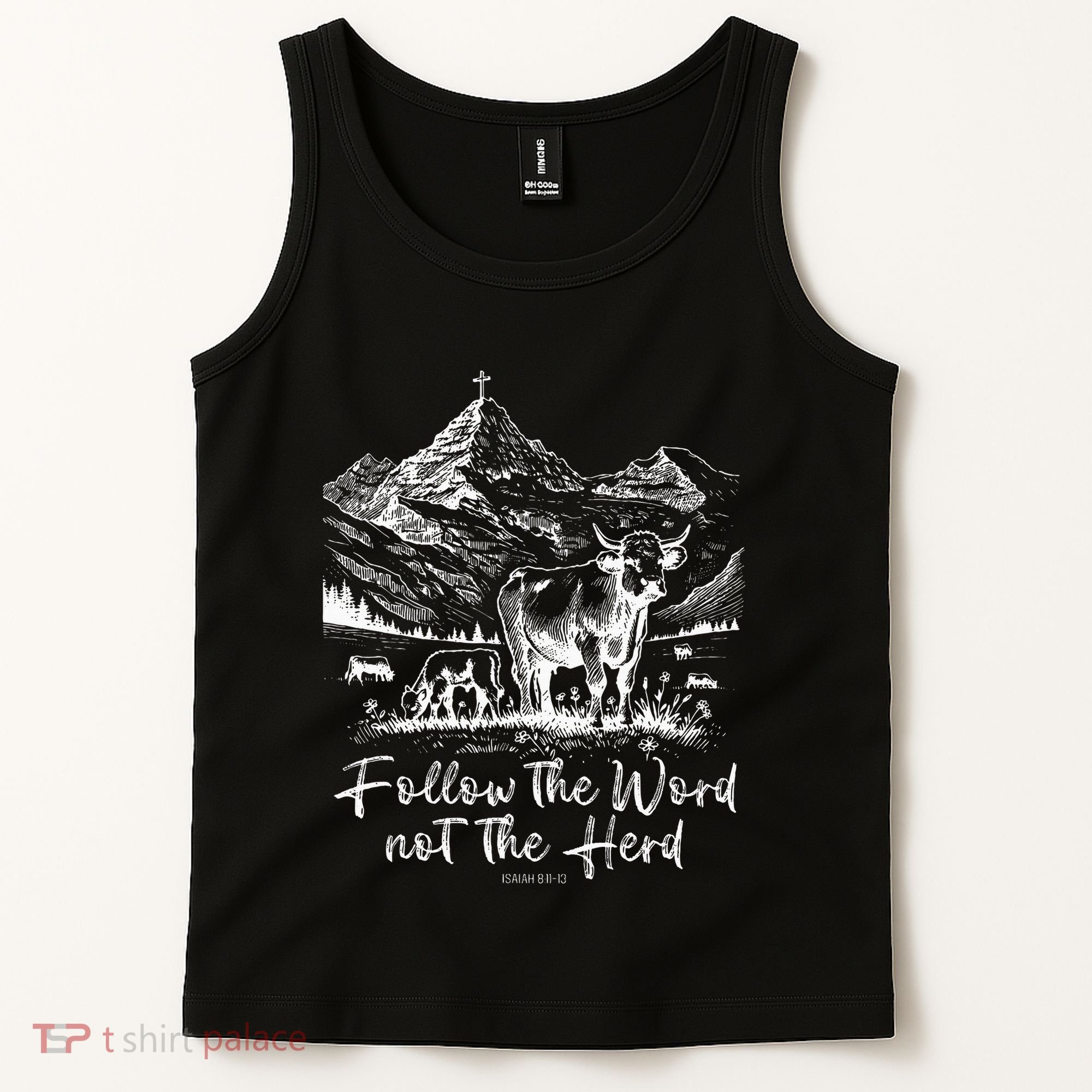 Follow The Word Not The Herd Tank Top