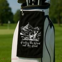 Follow The Word Not The Herd Golf Towel thumb 2
