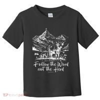 Follow The Word Not The Herd Toddler T-Shirt thumb 0