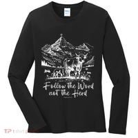 Follow The Word Not The Herd Women's Long Sleeve Shirt thumb 0