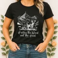 Follow The Word Not The Herd Women's T-Shirt thumb 2