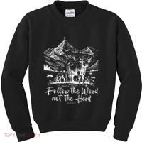 Follow The Word Not The Herd Kids Sweatshirt thumb 0