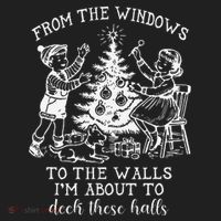 From The Windows To The Walls IM About To Deck These Halls Beanie thumb 2