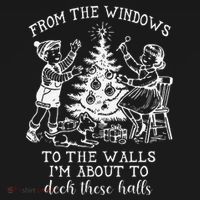 From The Windows To The Walls IM About To Deck These Halls Visor thumb 3