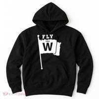 Fly The W Chicago Baseball Winning Flag Hoodie thumb 0
