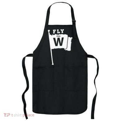 Fly The W Chicago Baseball Winning Flag Apron