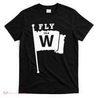 Fly The W Chicago Baseball Winning Flag T-Shirt thumb 0