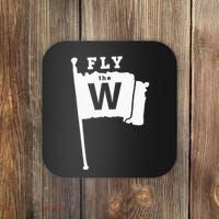 Fly The W Chicago Baseball Winning Flag Coaster thumb 0
