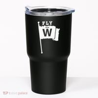 Fly The W Chicago Baseball Winning Flag Tumbler thumb 0