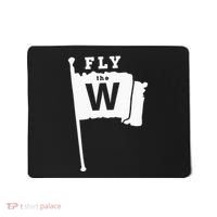 Fly The W Chicago Baseball Winning Flag Mousepad thumb 0