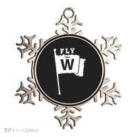 Fly The W Chicago Baseball Winning Flag Ornament thumb 0