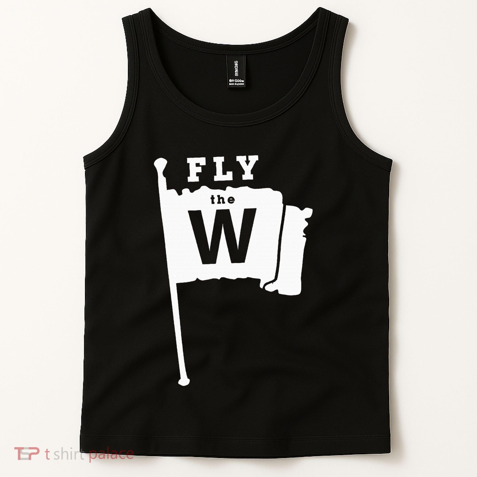 Fly The W Chicago Baseball Winning Flag Tank Top