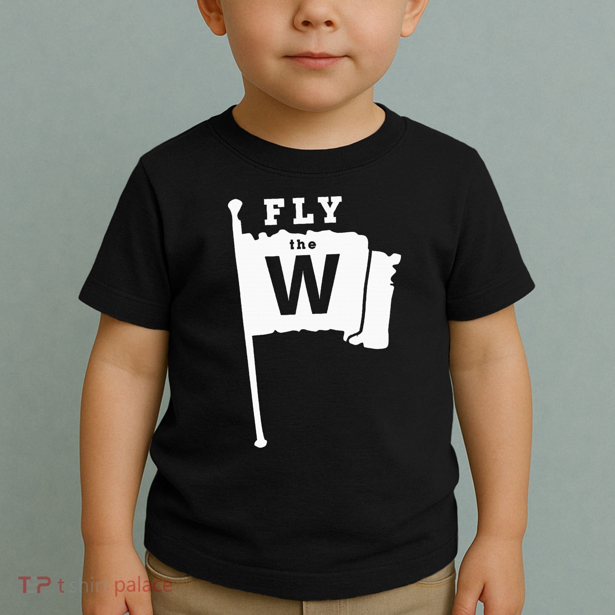 Fly The W Chicago Baseball Winning Flag Toddler T-Shirt