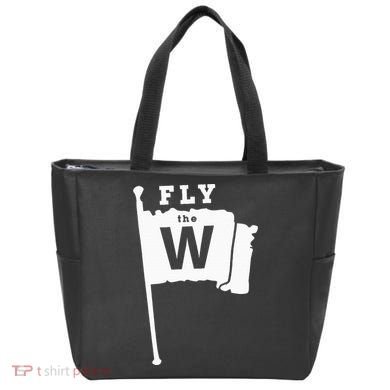 Fly The W Chicago Baseball Winning Flag Tote Bag