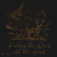 Follow The Word Not The Herd Coaster thumb 2
