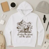 Follow The Word Not The Herd Hoodie thumb 3