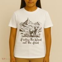 Follow The Word Not The Herd T-Shirt thumb 4