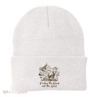 Follow The Word Not The Herd Beanie thumb 0