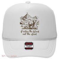 Follow The Word Not The Herd Hat thumb 0