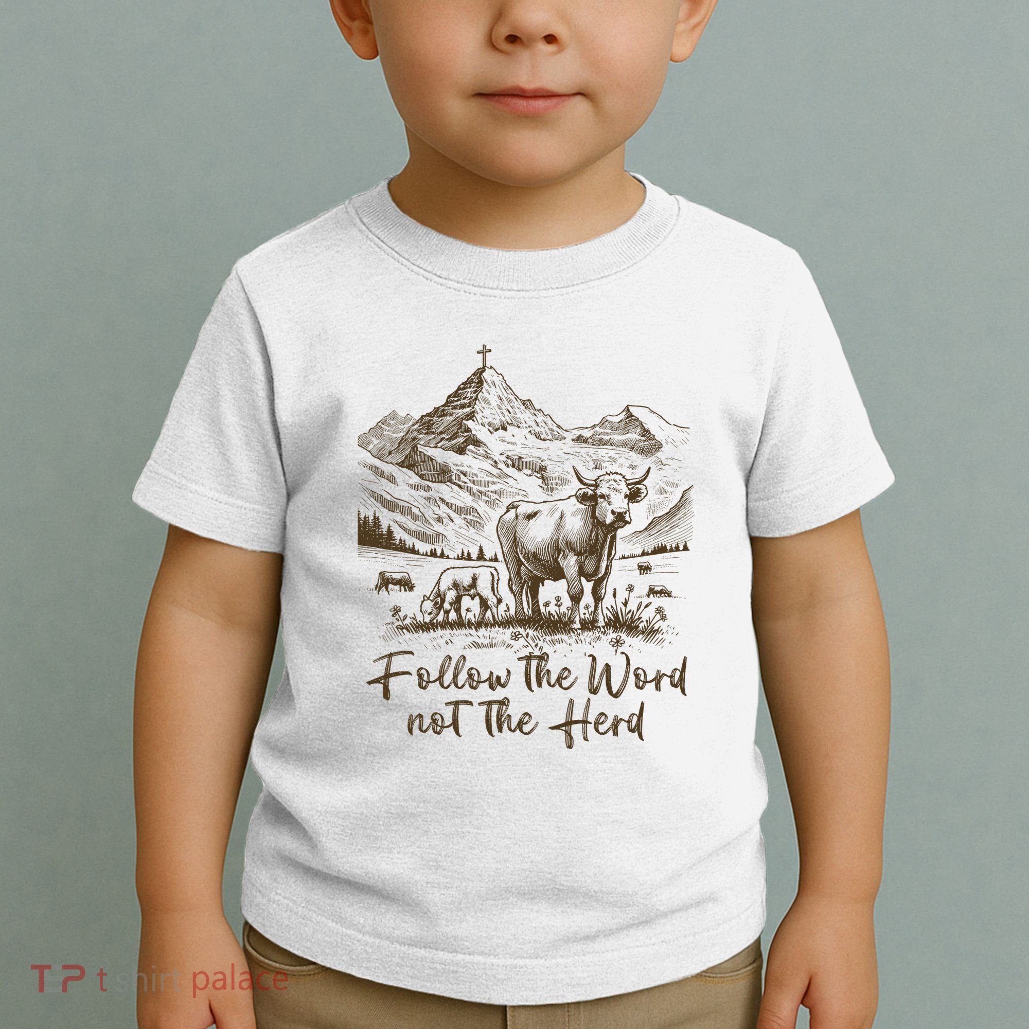 Follow The Word Not The Herd Toddler T-Shirt