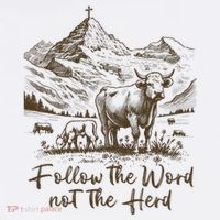 Follow The Word Not The Herd Toddler T-Shirt thumb 4