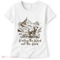 Follow The Word Not The Herd Women's T-Shirt thumb 0